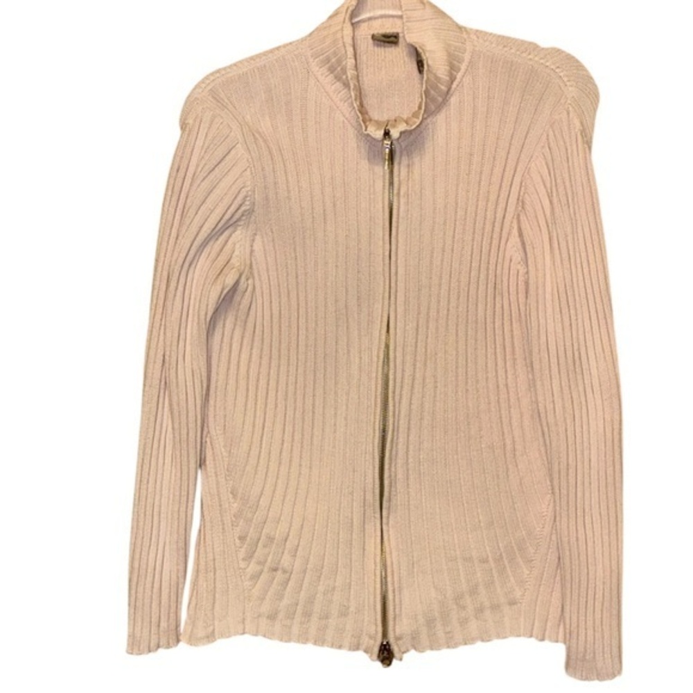 Authentic Shaver Lake Clothing Pink Sweater Zip-up Cardigan